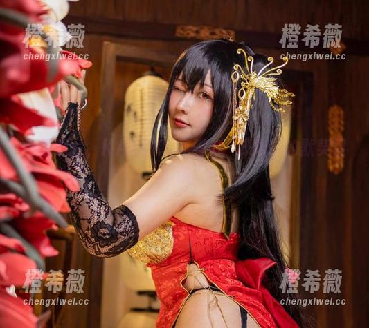 一组照片，KANEKO咔喵与㭴野泳装的默契召唤