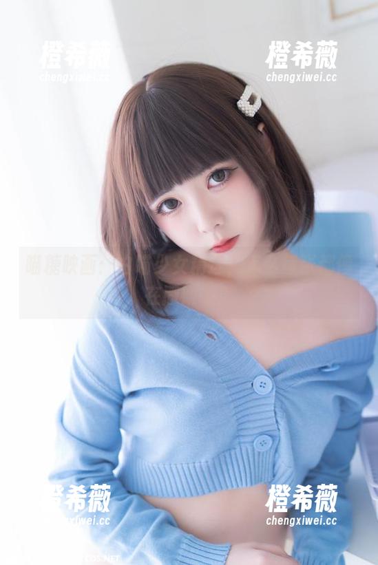 喵糖映画：白喵少女精选，怎么每张都像在撒娇呢？