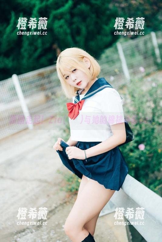 原图走起！Zia(지아)与她的棉袜奇趣cos
