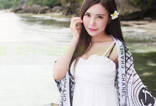 美媛馆 – 栗子Riz的白色合集，温柔中又透着点小顽皮